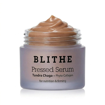 BLITHE Pressed Serum Tundra Chaga Korean Moisturizer Anti Aging Skin Tightening Night Cream