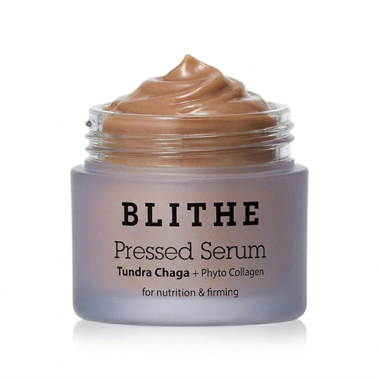 BLITHE Pressed Serum Tundra Chaga Korean Moisturizer Anti Aging Skin Tightening Night Cream